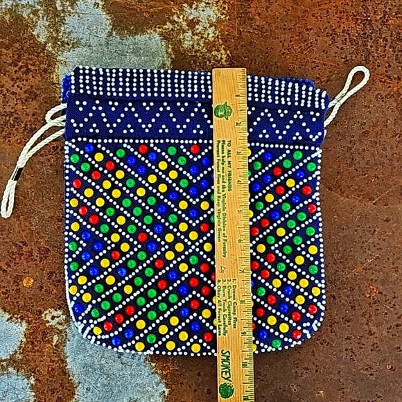 VINTAGE Emson Beaded REVERSIBLE purse - Picture 3 of 15